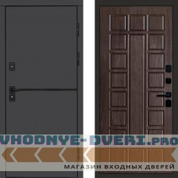 Входная дверь Тренд Графит Престиж Венге